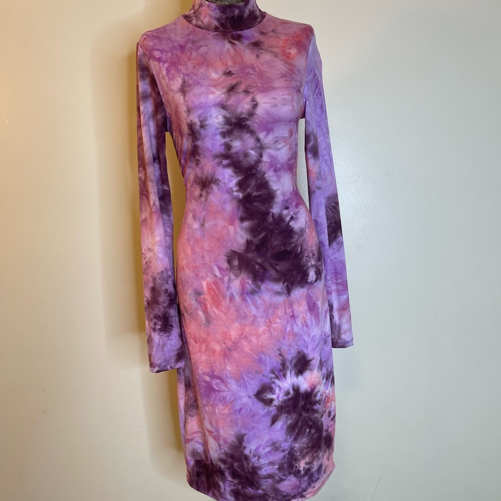 Midi Tie Dye Medium Dress